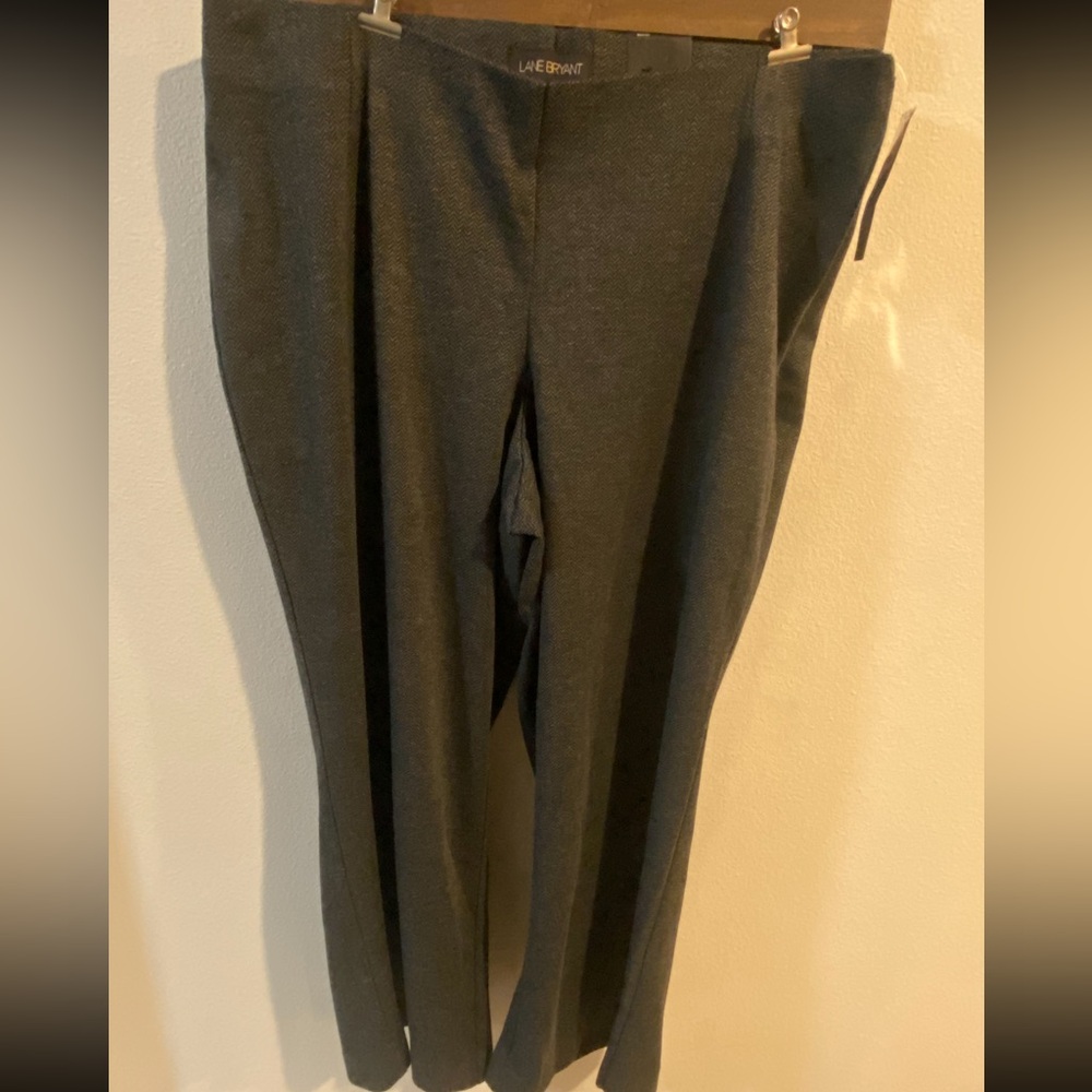 NWT Lane Bryant Gray Wide Leg Pants‎ Size 14/16